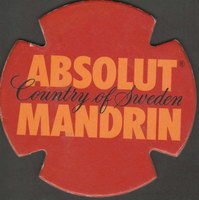 Beer coaster a-absolut-1-oboje