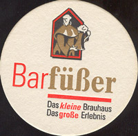 Beer coaster barfusser-das-kleine-brauhaus-1