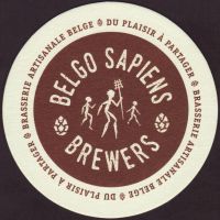 Beer coaster belgo-sapiens-1-small