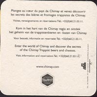 Pivní tácek chimay-6-zadek
