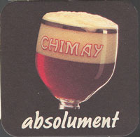 Pivní tácek chimay-7