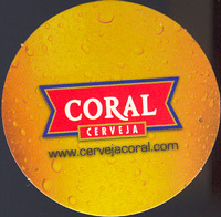 Beer coaster coral-3