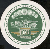 Beer coaster dab-6-zadek