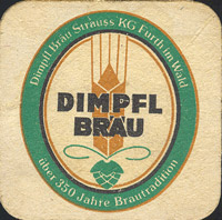 Pivní tácek dimpfl-brau-strauss-1