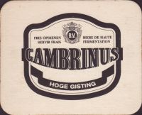 Beer coaster gambrinus-bv-1