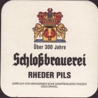 Beer coaster graflich-von-mengersensche-dampfbrauerei-rheder-4-small