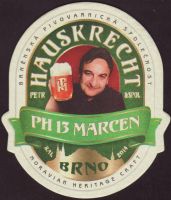 Beer coaster hausknecht-brnenska-pivovarnicka-spolecnost-4-small