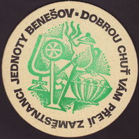 Beer coaster j-benesov-1-zadek-small