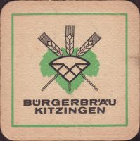 Beer coaster kitzinger-burgerbrau-1-small