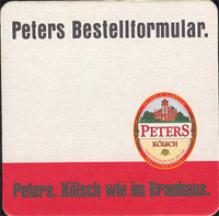 Beer coaster peters-bambeck-2-zadek