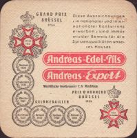 Beer coaster privatbrauerei-c-h-andreas-8-zadek-small
