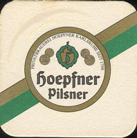 Beer coaster privatbrauerei-hoepfner-1
