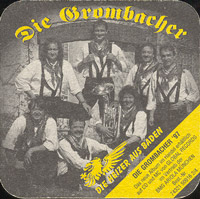 Beer coaster privatbrauerei-hoepfner-2-zadek