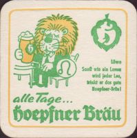 Beer coaster privatbrauerei-hoepfner-25-zadek-small