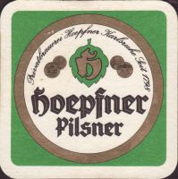 Beer coaster privatbrauerei-hoepfner-27-small