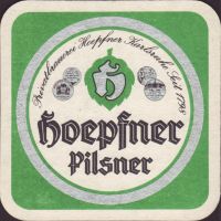 Beer coaster privatbrauerei-hoepfner-28