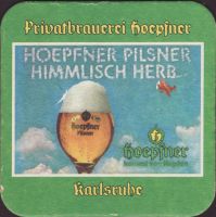 Beer coaster privatbrauerei-hoepfner-28-zadek