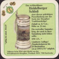 Beer coaster privatbrauerei-hoepfner-32-zadek-small