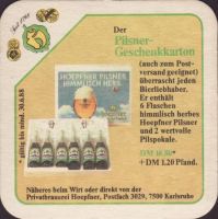 Beer coaster privatbrauerei-hoepfner-36-zadek-small