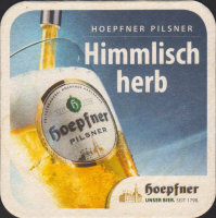 Pivní tácek privatbrauerei-hoepfner-42-zadek-small