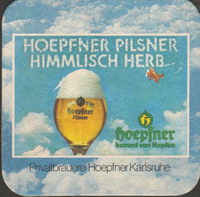 Pivní tácek privatbrauerei-hoepfner-5-zadek-small