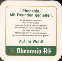 Beer coaster rhenania-1-zadek