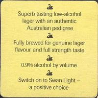 Pivní tácek swan-4-zadek