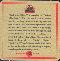 Pivní tácek swan-7-zadek