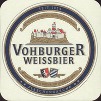 Beer coaster vohburger-weissbier-1-zadek-small