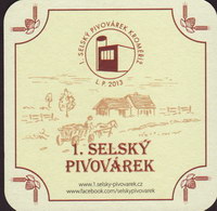 Beer coaster 1-selsky-pivovarek-1