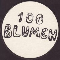 Beer coaster 100-blumen-1