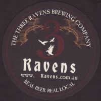 Beer coaster 3-ravens-1