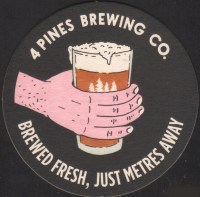 Pivní tácek 4-pines-beer-2-small