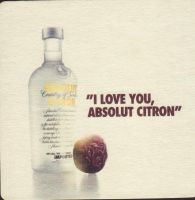 Beer coaster a-absolut-vodka-1