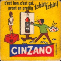 Beer coaster a-cinzano-3-small