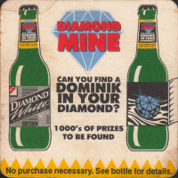 Beer coaster a-diamond-white-3