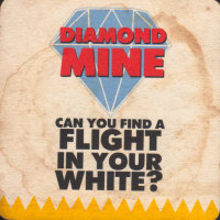 Beer coaster a-diamond-white-3-zadek