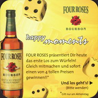 Beer coaster a-four-roses-1