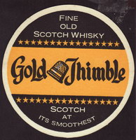 Beer coaster a-gold-thimble-1-oboje