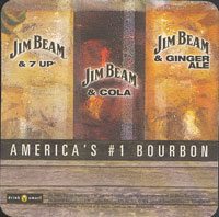 Beer coaster a-jim-beam-1-zadek