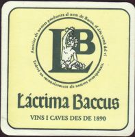 Beer coaster a-lacrima-baccus-1
