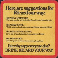 Beer coaster a-ricard-2-zadek