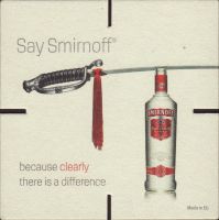 Beer coaster a-smirnoff-13-small