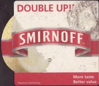 Beer coaster a-smirnoff-16