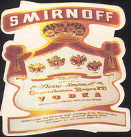 Beer coaster a-smirnoff-2-oboje