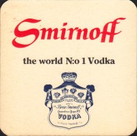 Beer coaster a-smirnoff-20-small