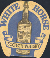 Beer coaster a-white-horse-1