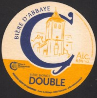 Beer coaster abbaye-de-clairmarais-1-zadek