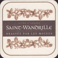 Pivní tácek abbaye-saint-wandrille-1