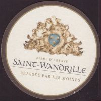 Beer coaster abbaye-saint-wandrille-2